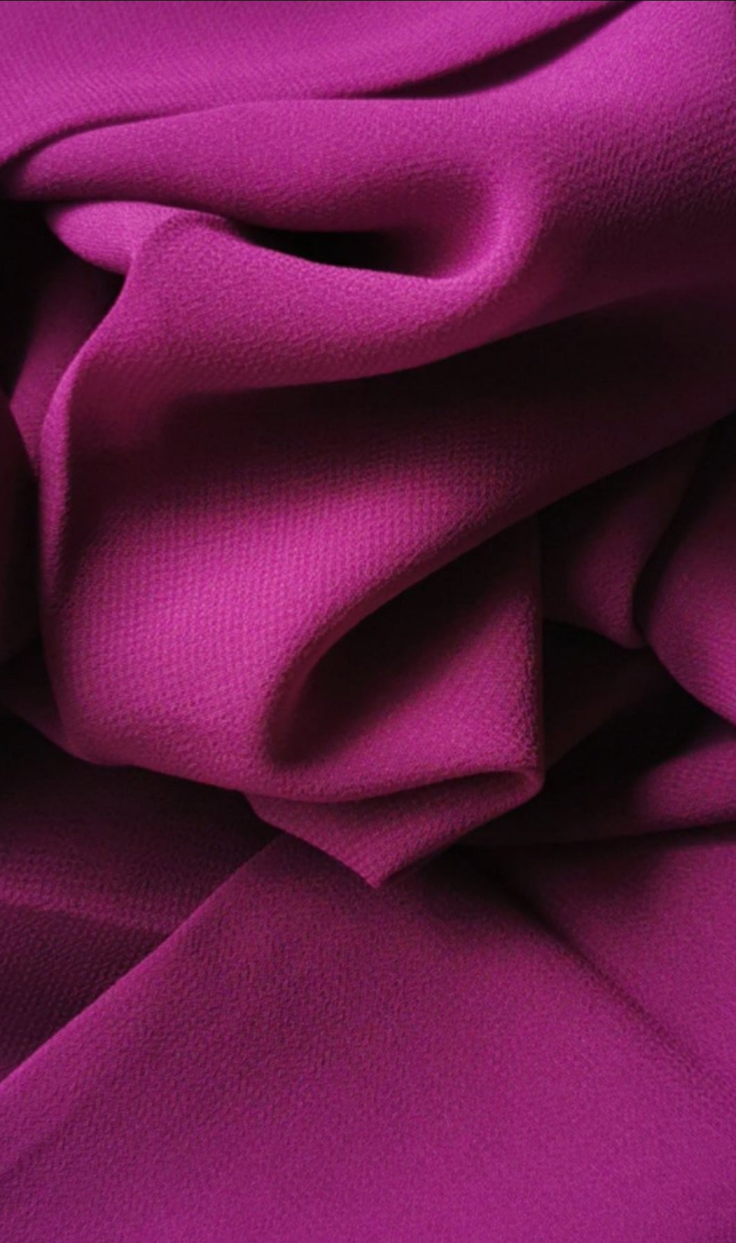 Light crepe chiffon-Somber Fuschia