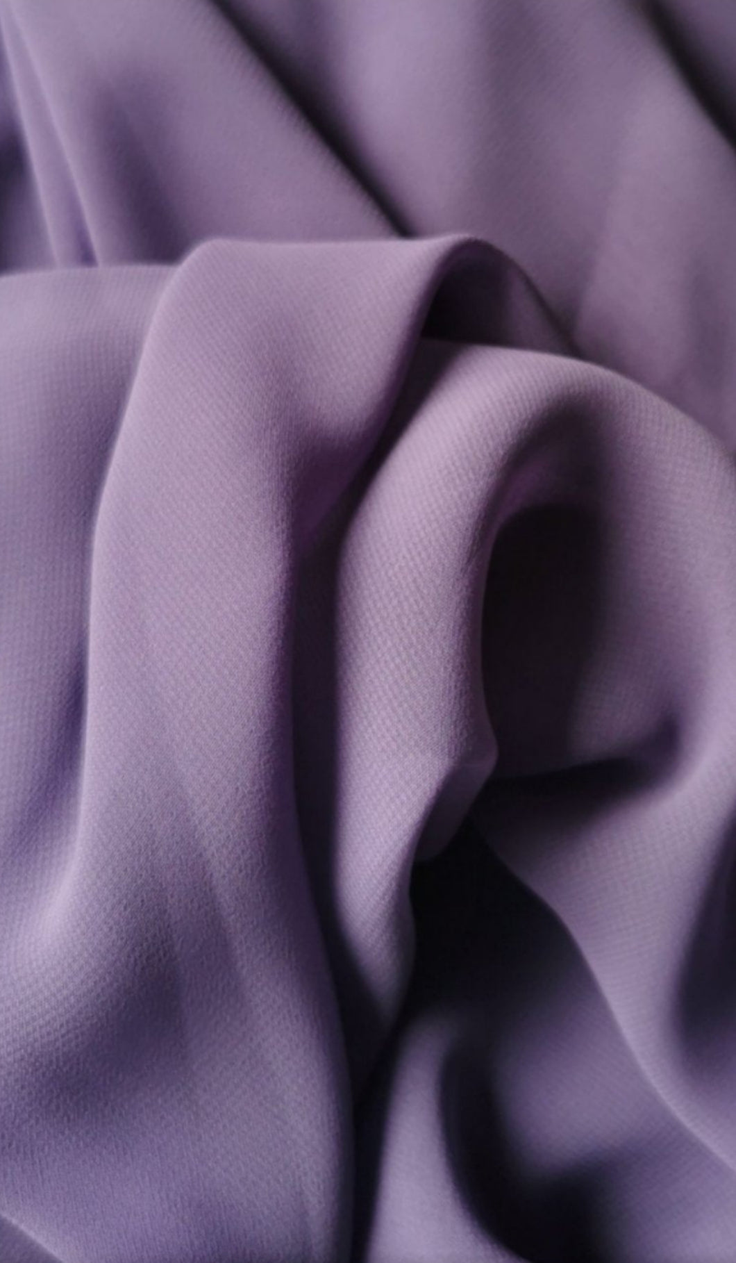 Light crepe chiffon-Tanzanite